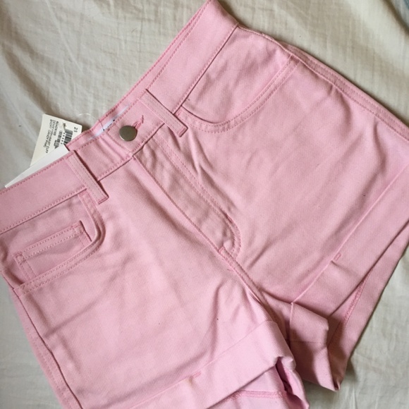 RARE AMERICAN APPAREL vintage y2k high waisted denim shorts - Picture 3 of 3